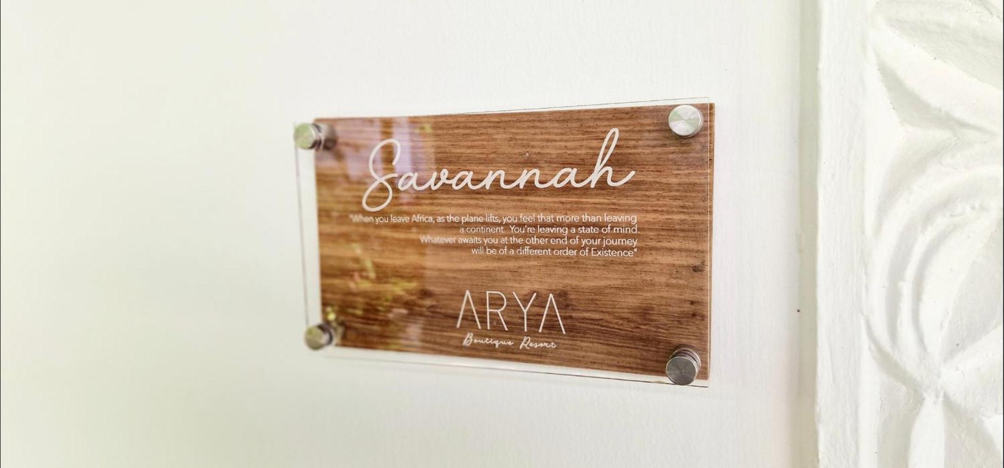 קיוונגווה Arya Boutique Resort מראה חיצוני תמונה